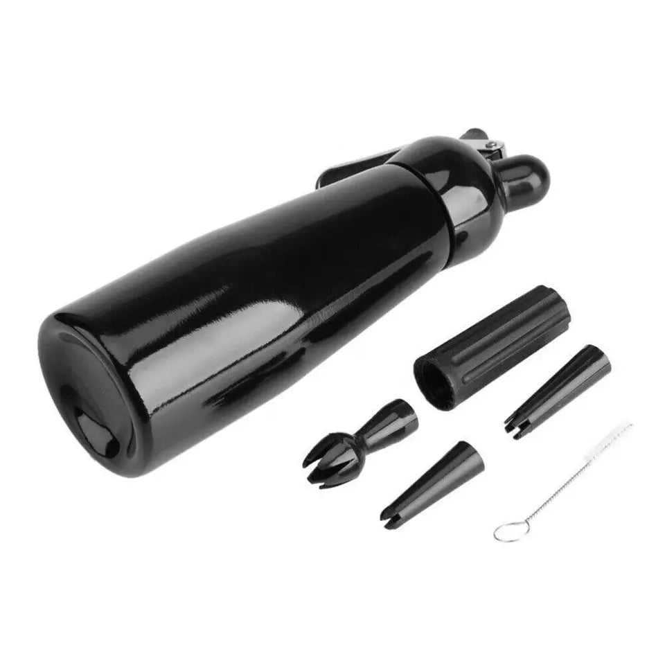 Professional Aluminum Cream Foamer Cream Whipper Butter Dispenser Coffee Dessert Cake DIY Bake Tools 500ml