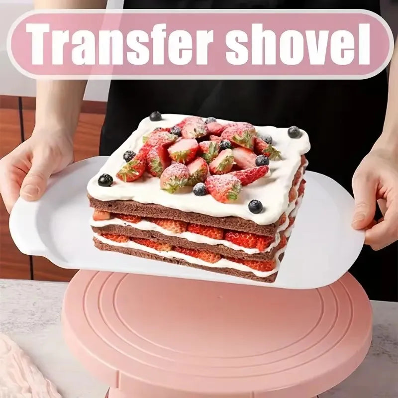 1pc Kitchen Baking Cake Pizza Transfer Tray Shovel - Baking Tool Decorating,Moving Cakes - Professional&Home Bakers Pizza,Bread